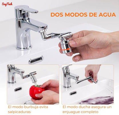 HYDRO360 PRO™ - GRIFO GIRATORIO (2 MODOS DE AGUA)